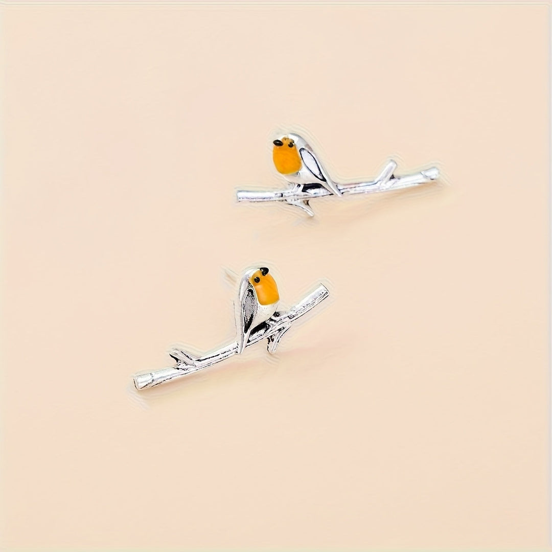 Cartoon Animal Bird Earrings