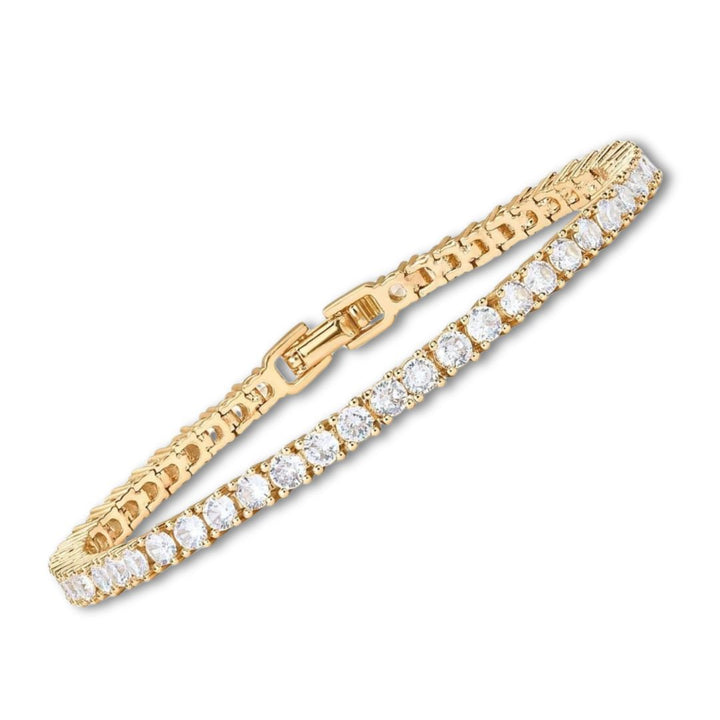 Moissanite Tennis Bracelet Gold