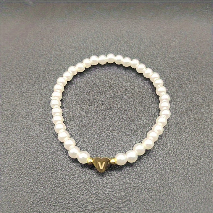 A-Z Heart Initial Bracelet